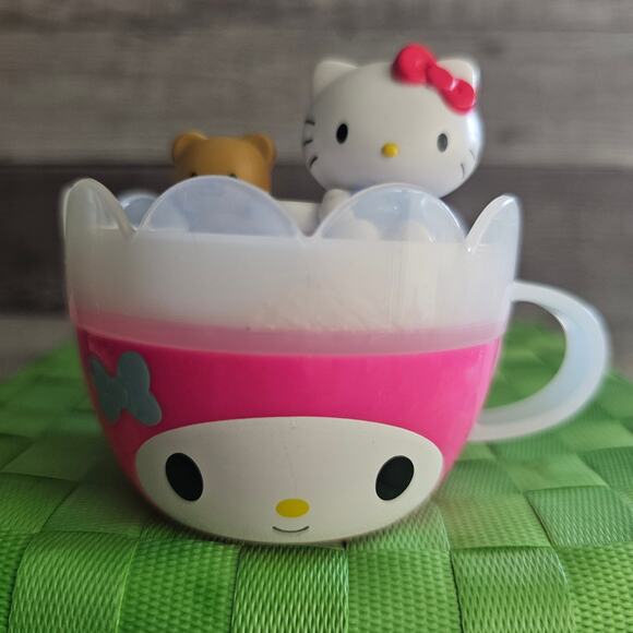 2017 Sanrio Hello Kitty Tea Set McDonald's Toy My Melody Cup Teapot Gift - Picture 4 of 9